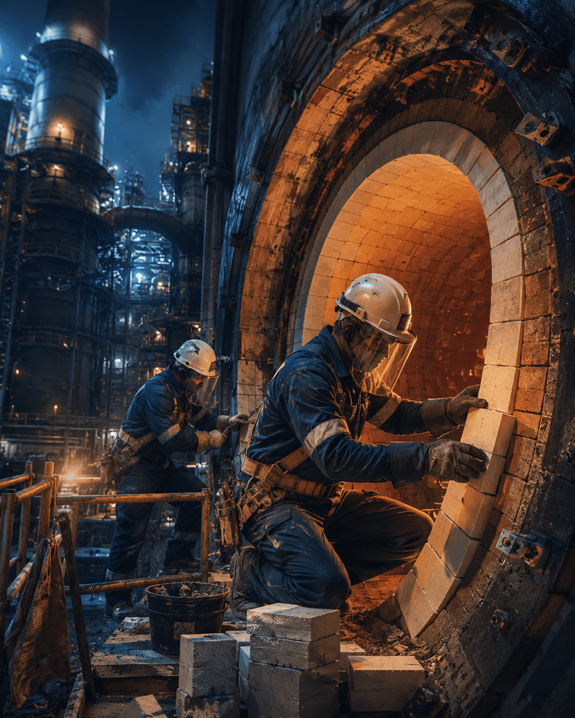 Refractory Work